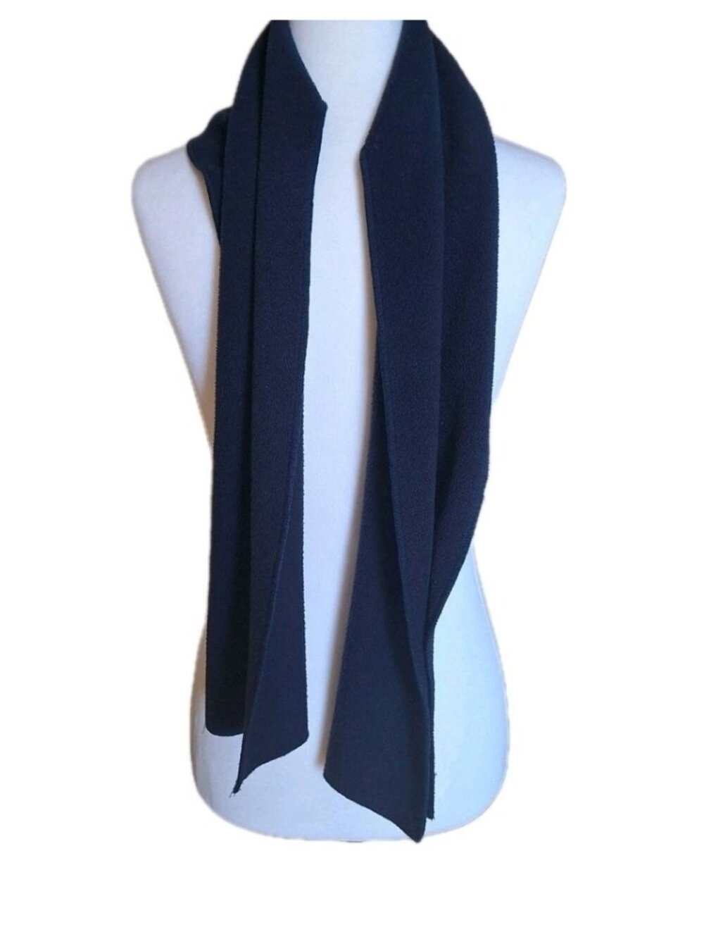 GAP WINTER SCARF BLUE UNISEX FLEECE RECTANGLE
